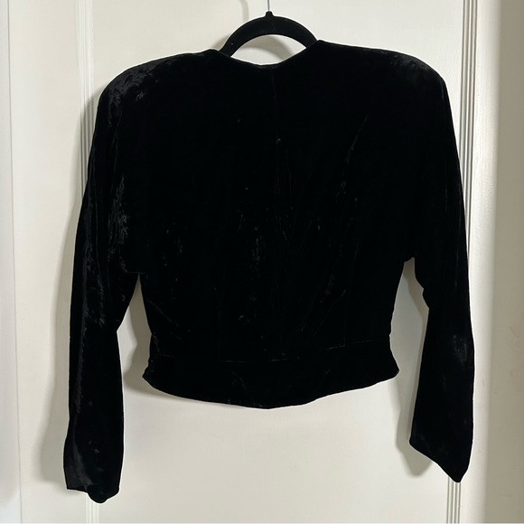 Vintage Velvet Jacket - Anne Klein - Picture 6 of 9